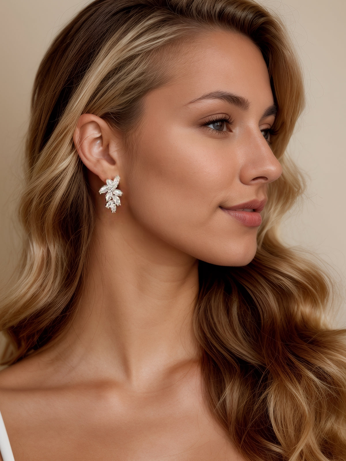 Abstract Petal Earrings