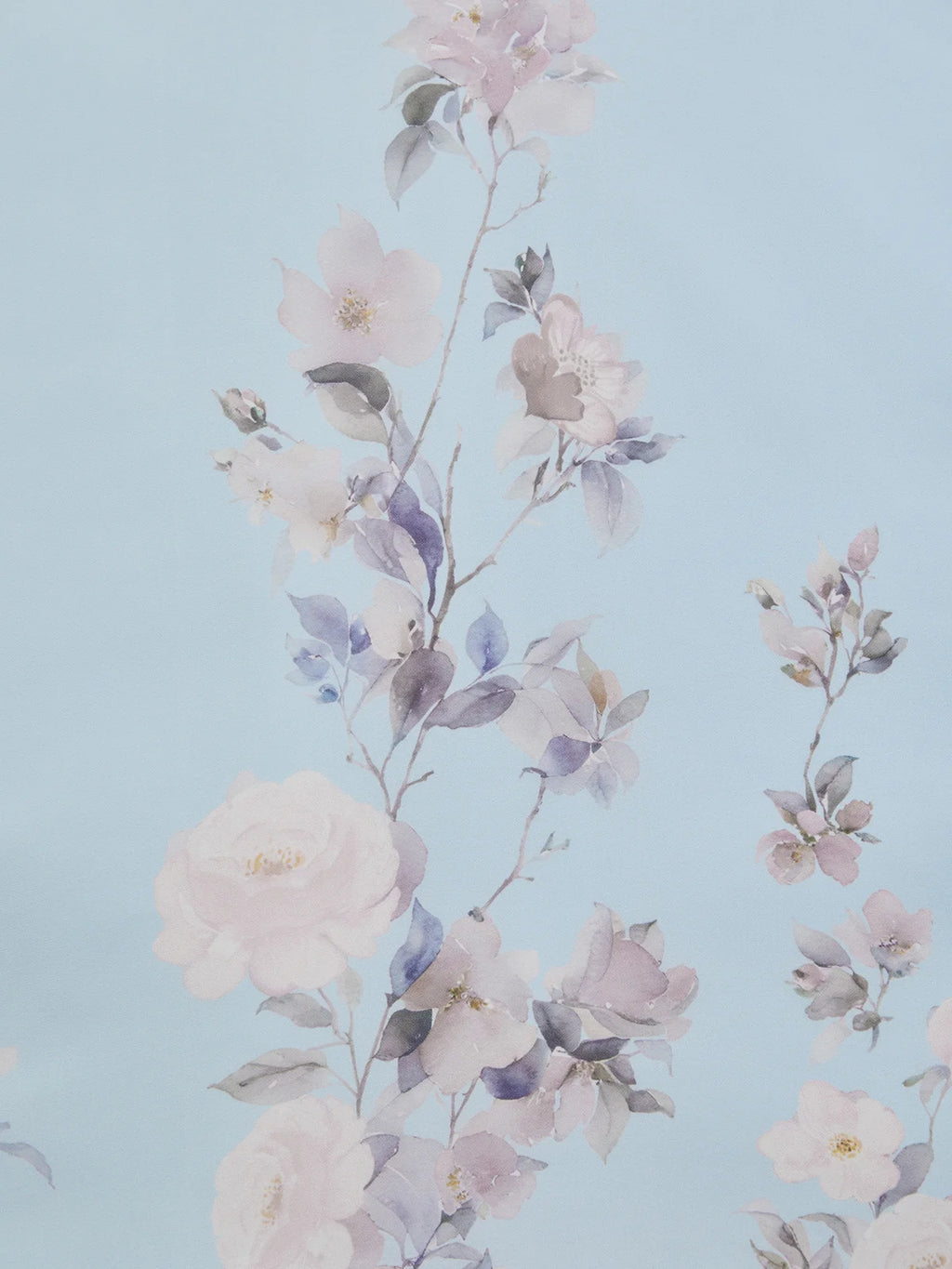 Floral Chiffon A-Line Maxi Dress with Halter Neck