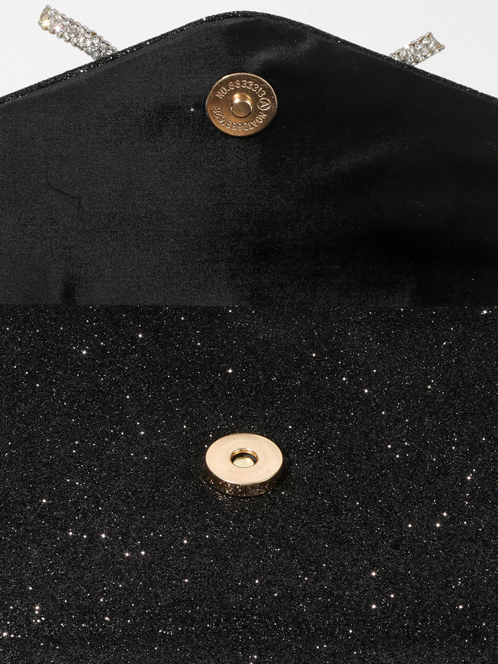 Rhinestone Bow Clutch