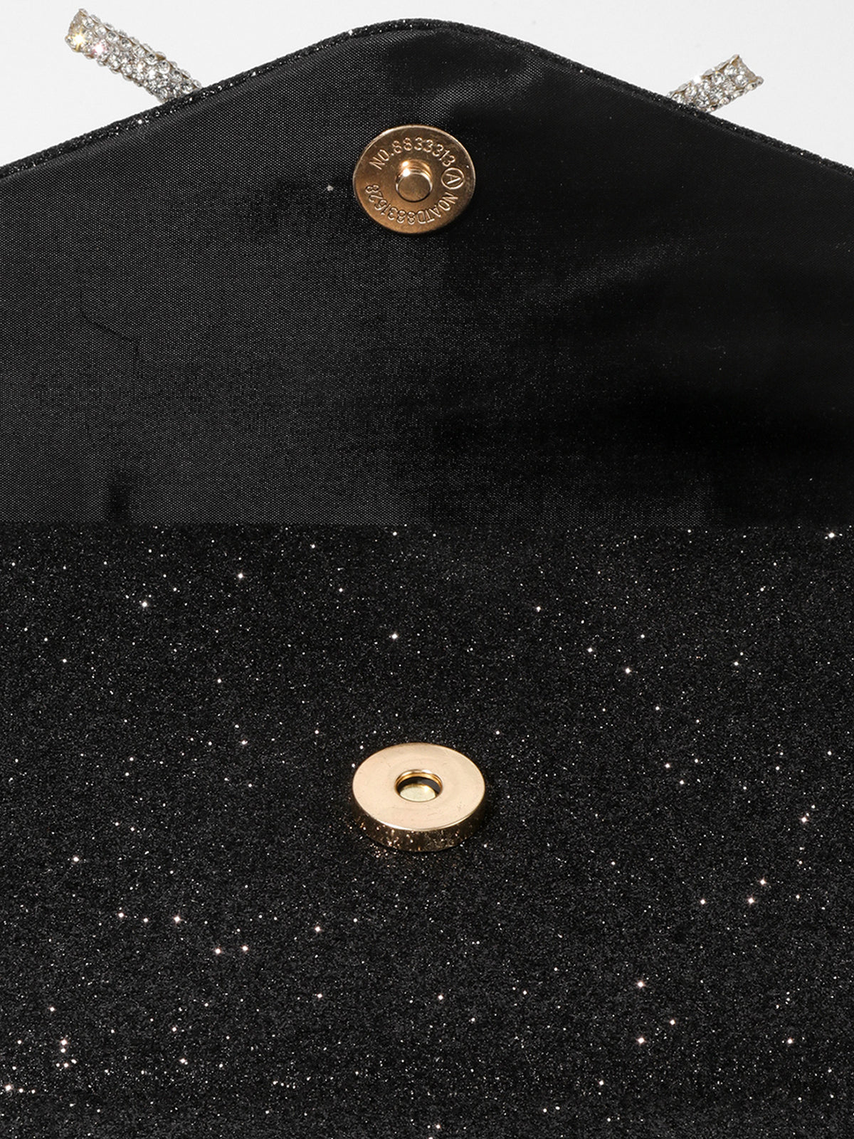 Rhinestone Bow Clutch